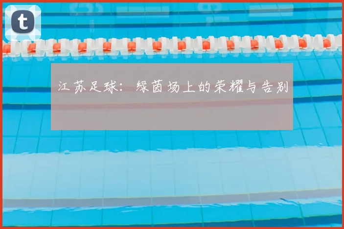 江苏足球：绿茵场上的荣耀与告别